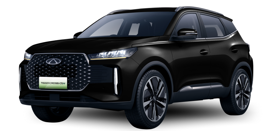 tiggo cross csh car black platinum